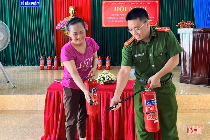 Phụ nữ Hà Tĩnh chung tay xây dựng môi trường sống trong lành