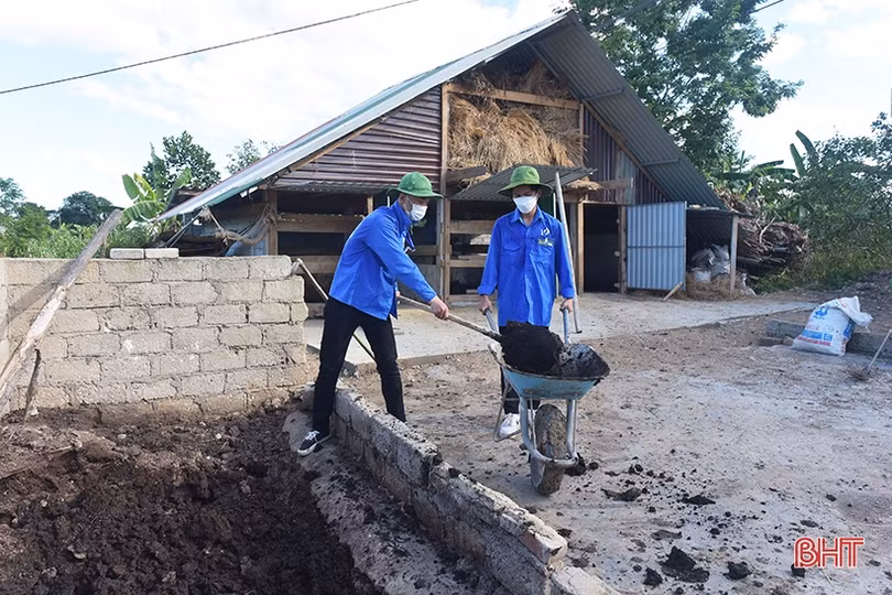 2 xã nhóm cuối ở Hà Tĩnh “chạy nước rút” để cán đích nông thôn mới