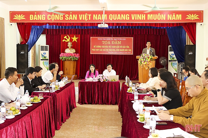 Phát huy các giá trị văn hóa, con người Đức Thọ ảnh 1 Phát huy các giá trị văn hóa, con người Đức Thọ