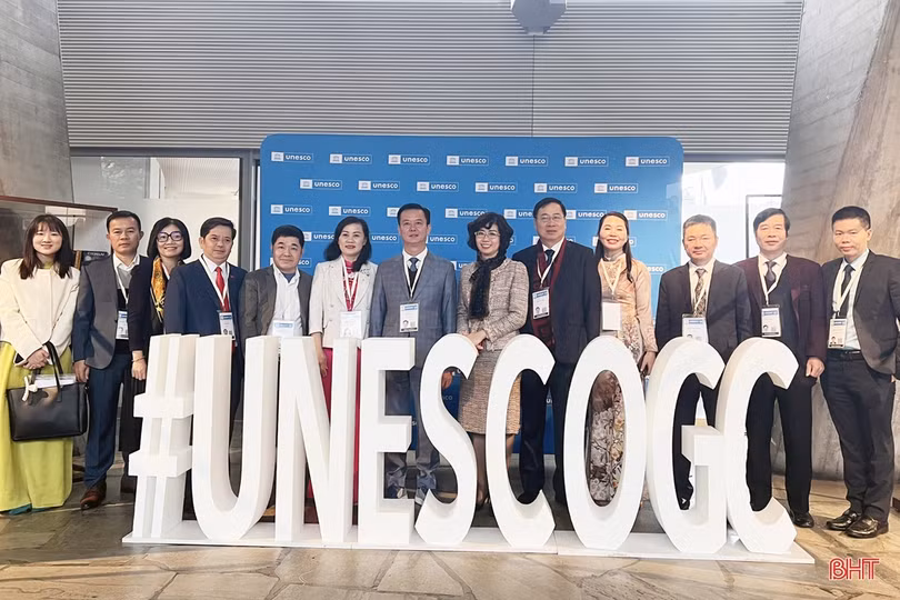 Đoàn đại biểu Hà Tĩnh tham dự phiên họp Đại hội đồng UNESCO lần thứ 42
