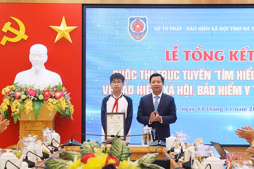 19 thí sinh đạt giải Cuộc thi “Tìm hiểu pháp luật về BHXH, BHYT”