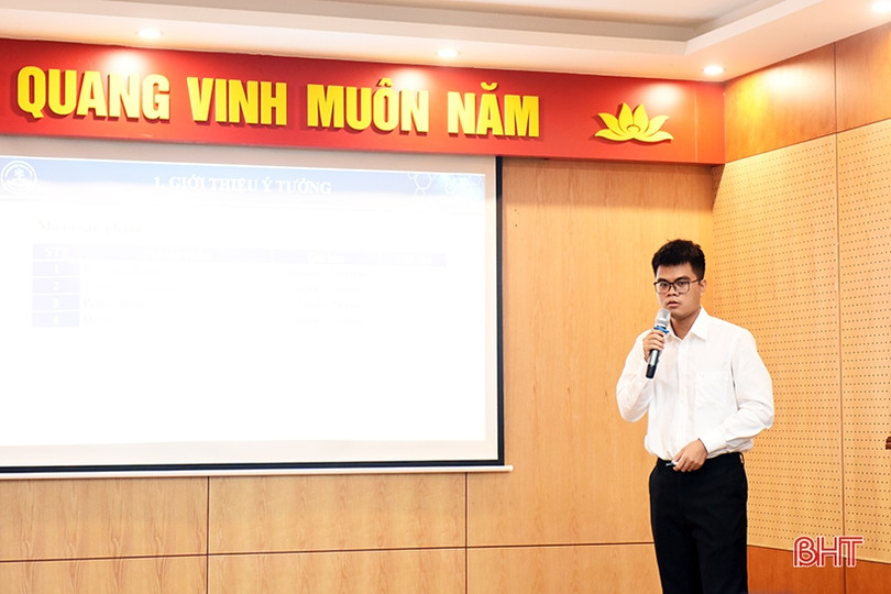 33 dự án tham gia vòng sơ khảo Cuộc thi Ý tưởng khởi nghiệp sáng tạo Hà Tĩnh 2023