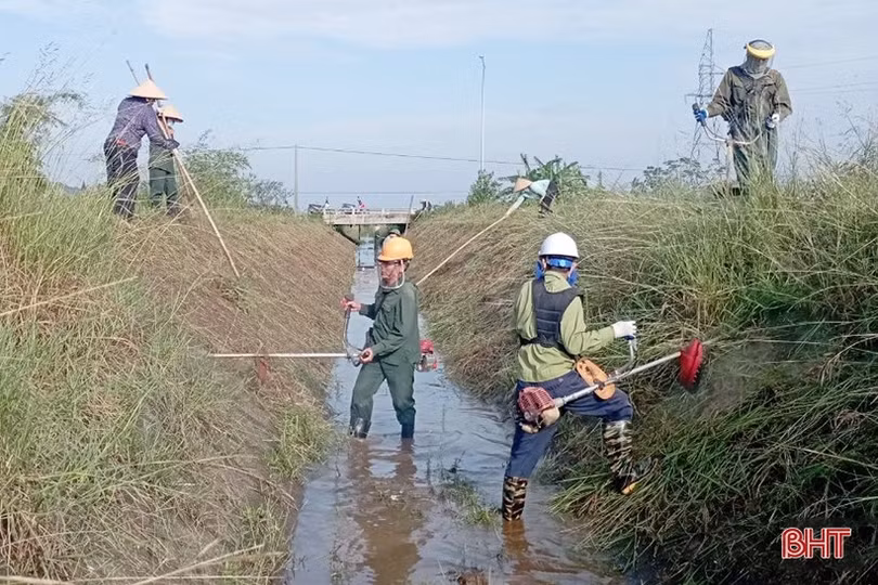Chủ động, linh hoạt ra quân làm thuỷ lợi phục vụ sản xuất năm 2024