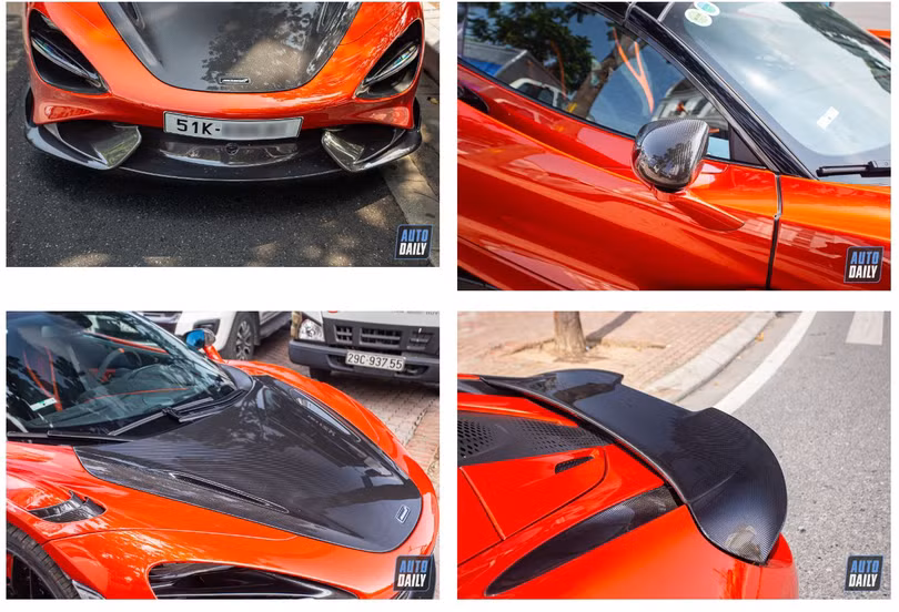 Cận cảnh McLaren 765LT Spider trị giá hơn 30 tỷ độc nhất Việt Nam