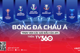 TV360 - Sở hữu trọn vẹn bản quyền AFC tại Việt Nam