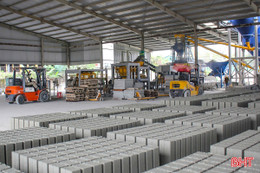 Vì sao gạch không nung vẫn khó mở rộng thị trường tại Hà Tĩnh?