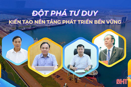 Đột phá tư duy, kiến tạo nền tảng phát triển bền vững