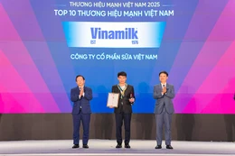 Vinamilk Top 10 Thương hiệu Mạnh Việt Nam 2025