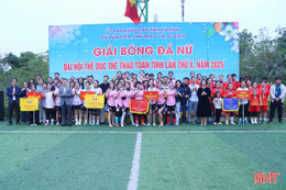 Xác định đội vô địch Giải Bóng đá nữ Đại hội TDTT toàn tỉnh năm 2025
