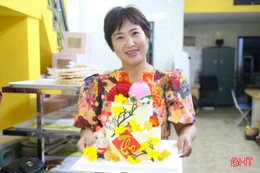 Vật phẩm mừng thọ "hút" khách dịp đầu năm mới tại Hà Tĩnh