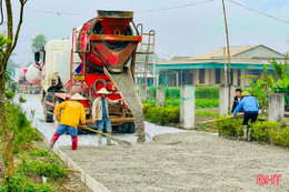 Bộ tiêu chí mới mở đường xây dựng nông thôn bền vững ở Hà Tĩnh