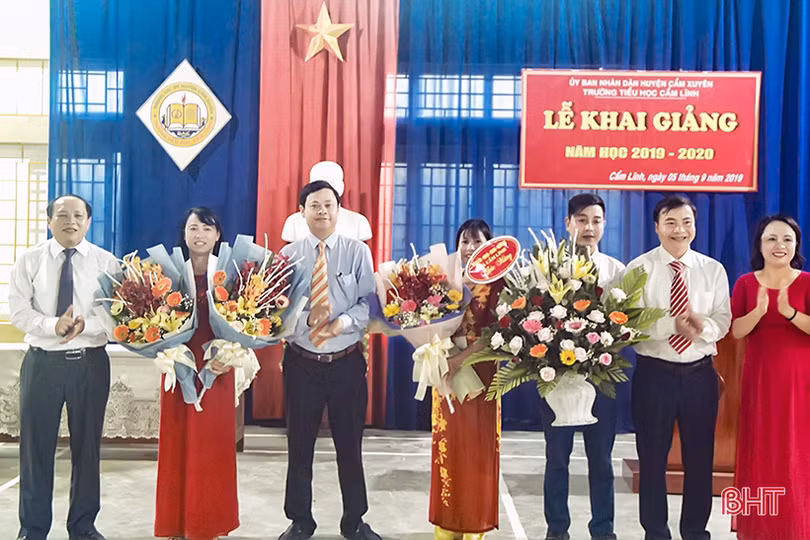 Các trường học ở Hà Tĩnh khai giảng năm học mới 2019 - 2020
