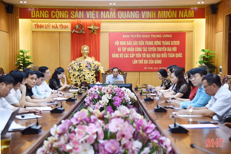 Hà Tĩnh cùng một số tỉnh ủy, thành ủy có nhiều cách làm hay, sáng tạo trong đại hội Đảng