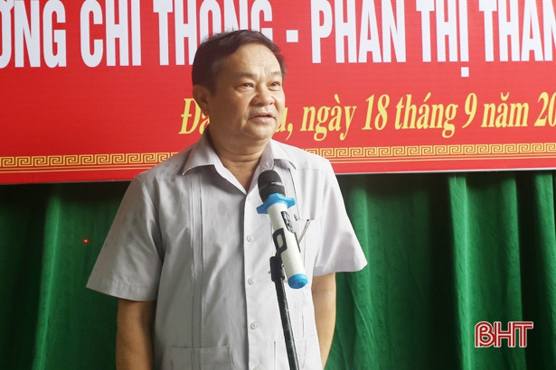 Xây nhà nhân ái cho cựu chiến binh có hoàn cảnh khó khăn ở TX Hồng Lĩnh