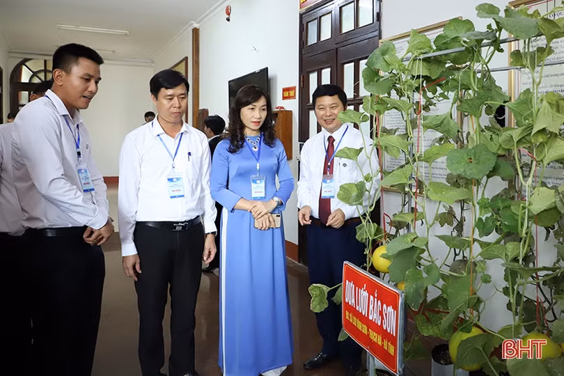 Ấn tượng gian hàng sản phẩm OCOP bên lề Đại hội Liên minh Hợp tác xã Hà Tĩnh