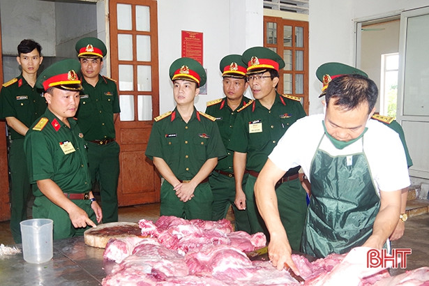 Hoạt động tăng gia sản xuất tại Trung đoàn 841 Hà Tĩnh được đánh giá cao