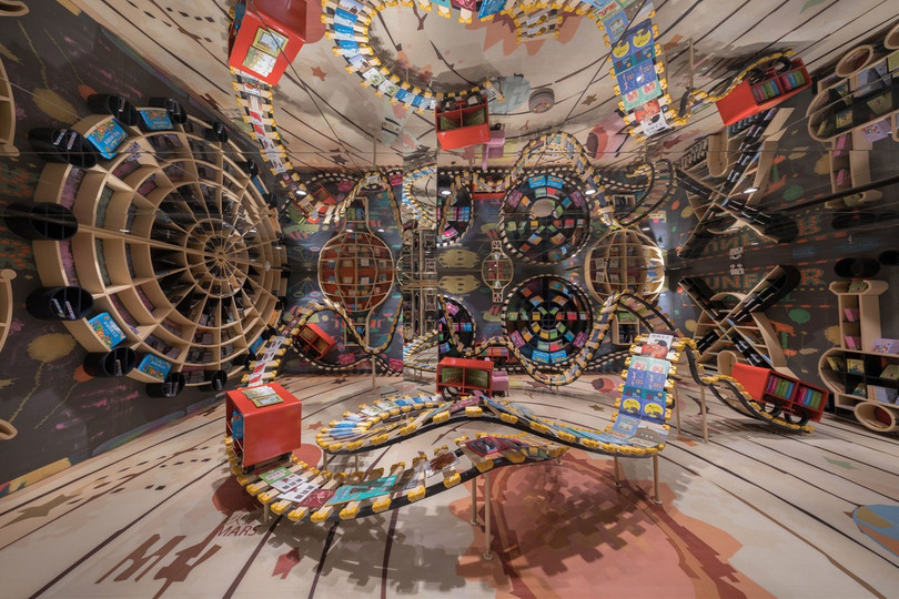 Nhà sách có hiệu ứng nhân đôi không gian