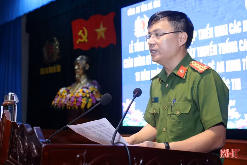 Trao thưởng các cuộc thi về truyền thống Công an nhân dân, ngày hội toàn dân bảo vệ ANTQ