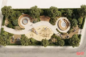 Công ty Hoàng Gia Phát tài trợ 300 triệu đồng xây dựng công viên cộng đồng 