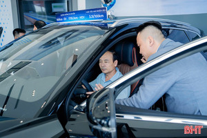 Thị trường ô tô Hà Tĩnh sôi động