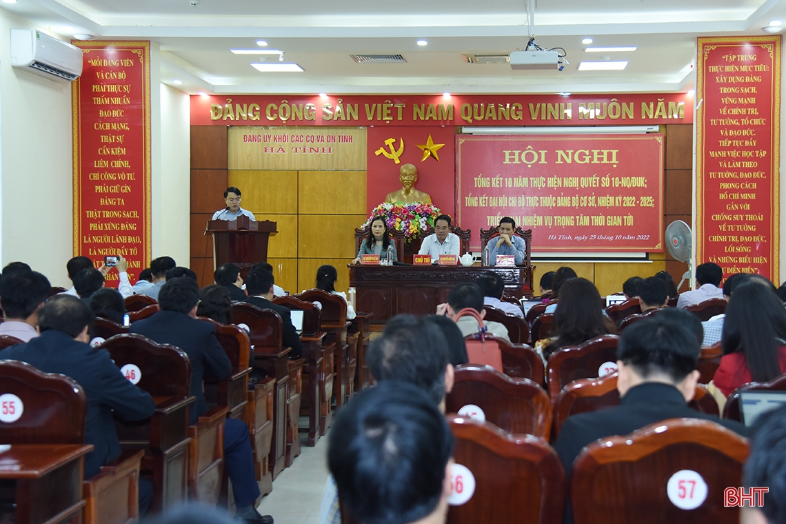 Tăng cường giáo dục chính trị tư tưởng, đạo đức, lối sống trong cán bộ, đảng viên Khối CCQ&DN Hà Tĩnh