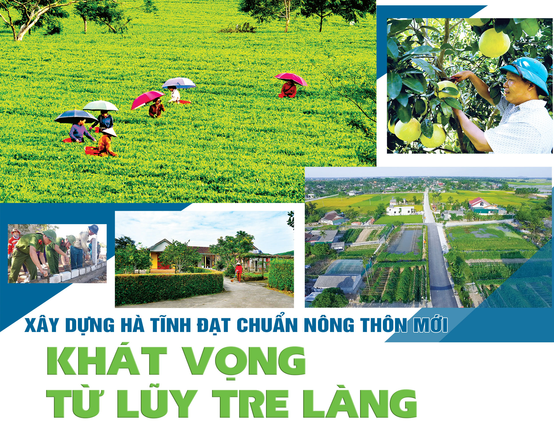 Xây dựng Hà Tĩnh đạt chuẩn nông thôn mới - khát vọng từ lũy tre làng
