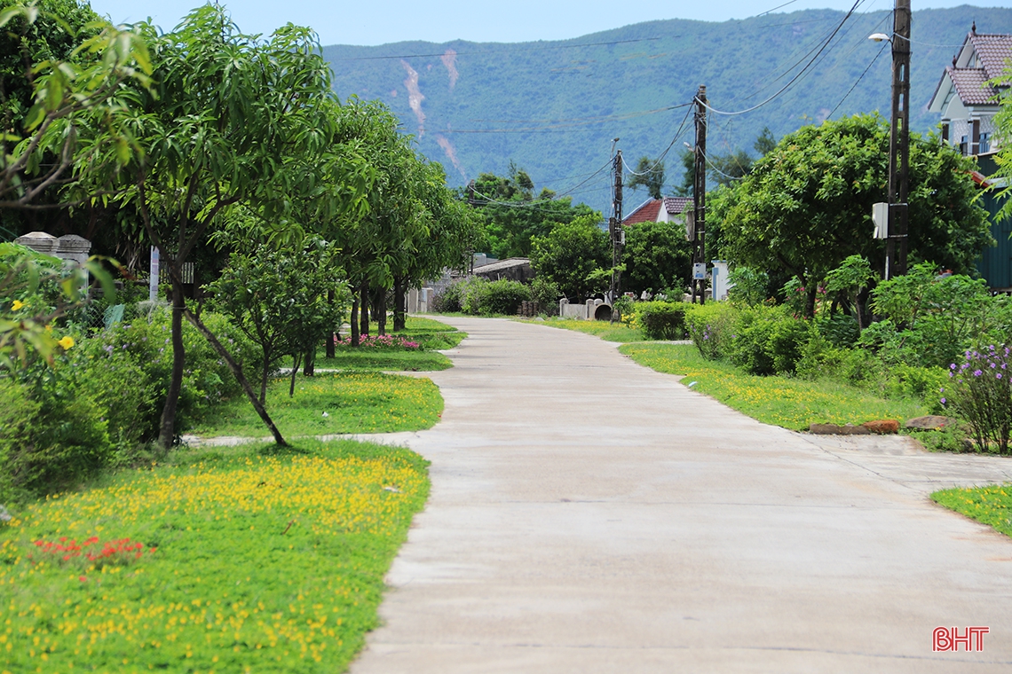 Nhân dân đồng lòng, xã vùng biển Hà Tĩnh tự tin đạt chuẩn NTM nâng cao