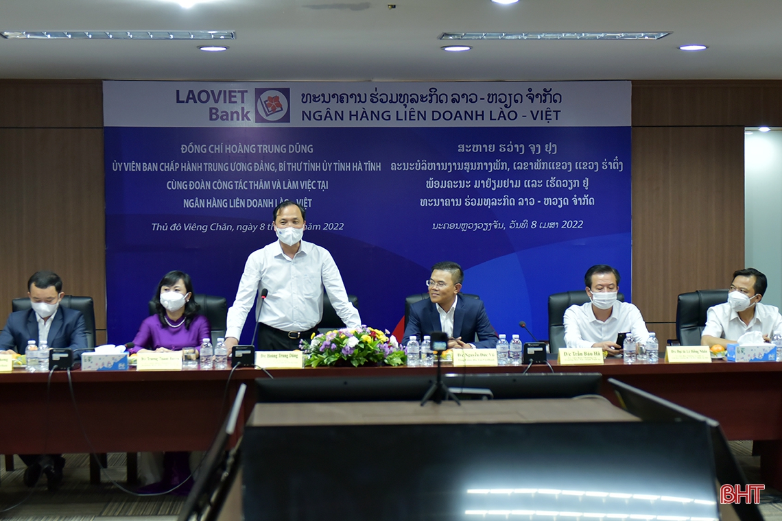 Lãnh đạo Hà Tĩnh chúc tết cổ truyền Bunpimay Nhân dân thủ đô Viêng Chăn