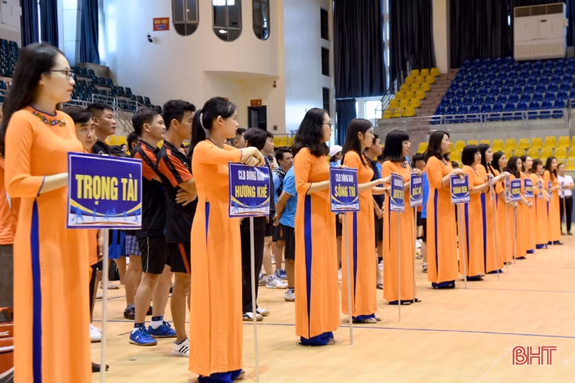 Khai mạc Giải Bóng bàn Báo Hà Tĩnh mở rộng năm 2019