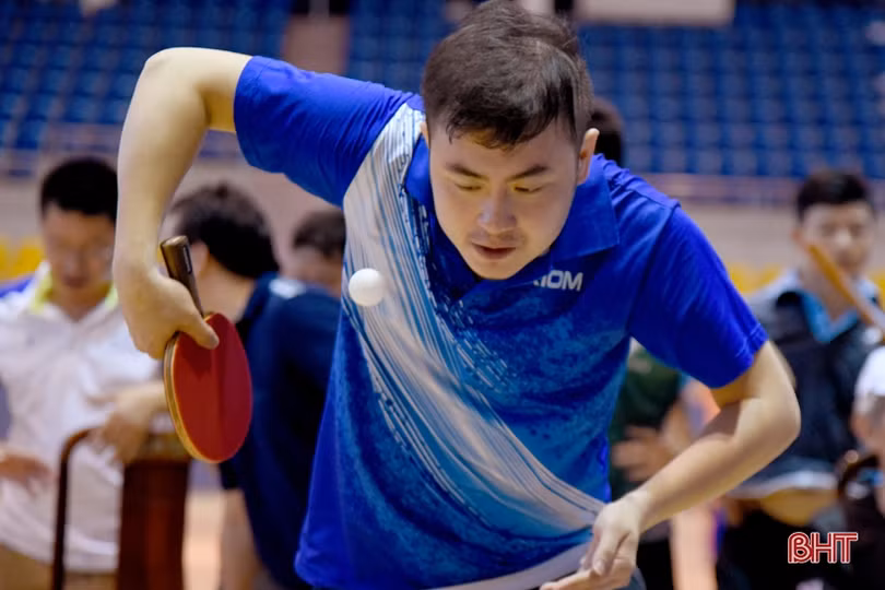 Giải Bóng bàn Báo Hà Tĩnh mở rộng kết thúc thành công