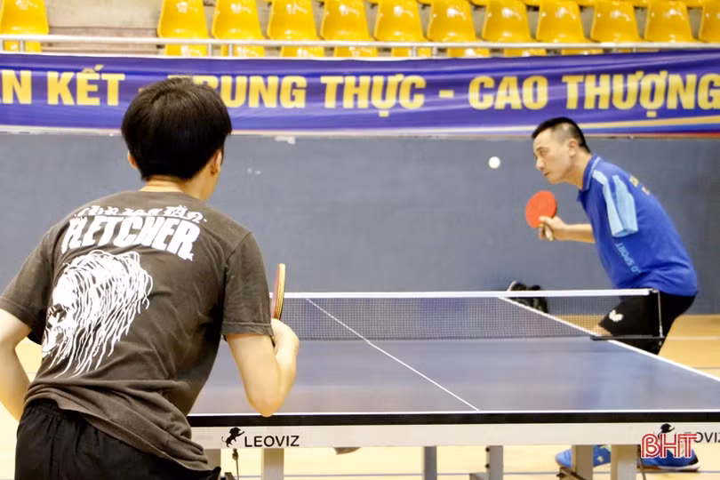 Những gương mặt lọt vào vòng 2 Giải Bóng bàn Báo Hà Tĩnh mở rộng