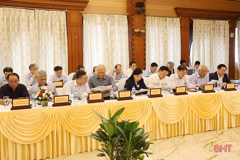 Tham vấn ý kiến chuyên gia để xây dựng Hà Tĩnh phát triển xanh và bền vững