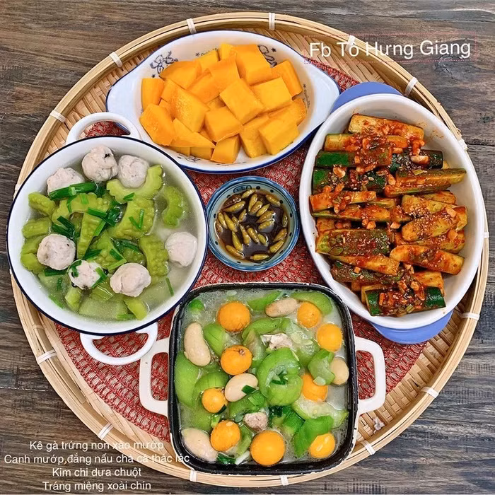 Thực đơn món ngon cả tuần cho cả gia đình ăn mãi không chán