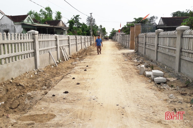 Lộc Hà huy động gần 14 tỷ xây dựng nông thôn mới