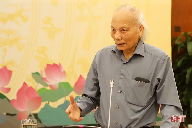 Tham vấn ý kiến chuyên gia để xây dựng Hà Tĩnh phát triển xanh và bền vững