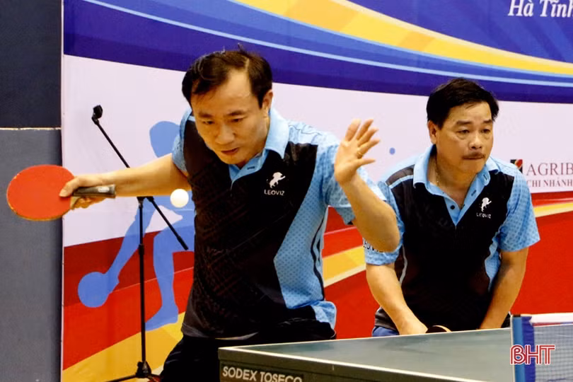 Giải Bóng bàn Báo Hà Tĩnh mở rộng năm 2019: Ấn tượng những pha bóng đẹp