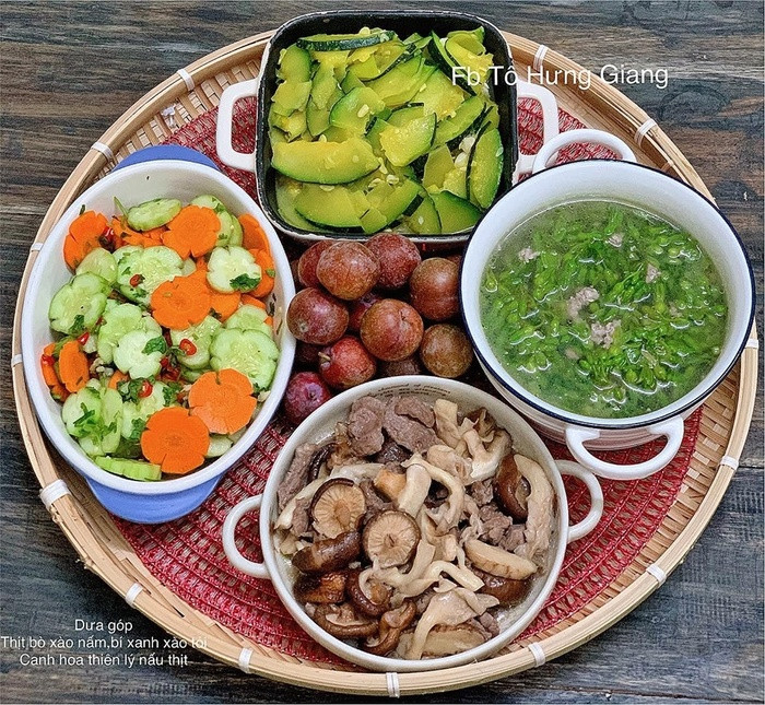 Thực đơn món ngon cả tuần cho cả gia đình ăn mãi không chán