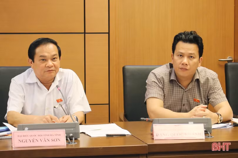 Đoàn ĐBQH Hà Tĩnh đóng góp nhiều ý kiến thiết thực vào các dự án luật