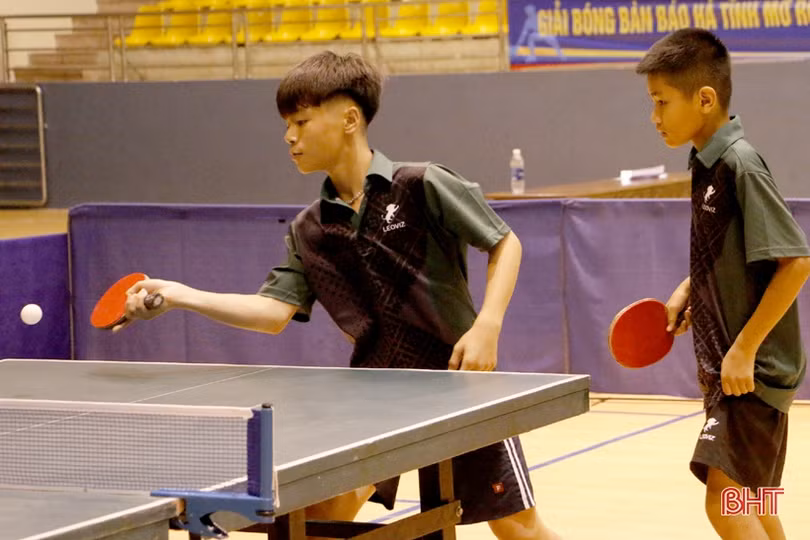 Giải Bóng bàn Báo Hà Tĩnh mở rộng năm 2019: Ấn tượng những pha bóng đẹp