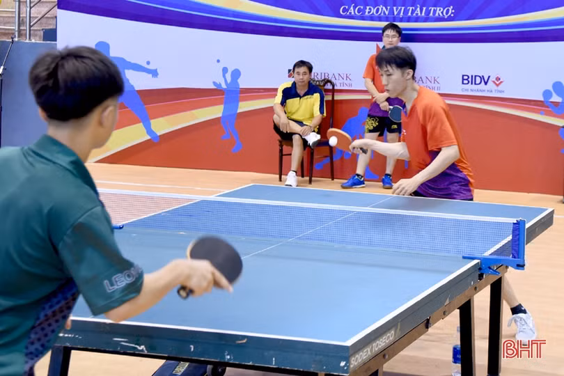 Khai mạc Giải Bóng bàn Báo Hà Tĩnh mở rộng năm 2019