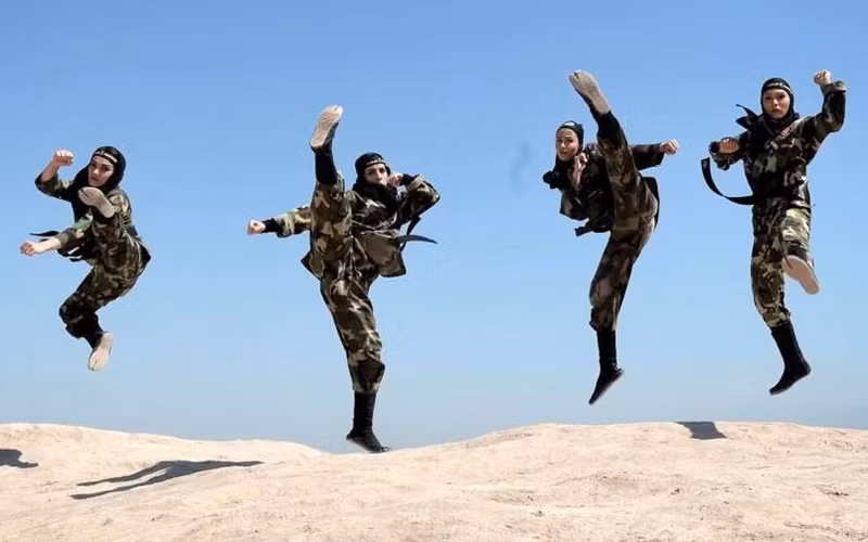 Bí ẩn đội quân đặc nhiệm nữ Iran “kunoichi” sát thủ