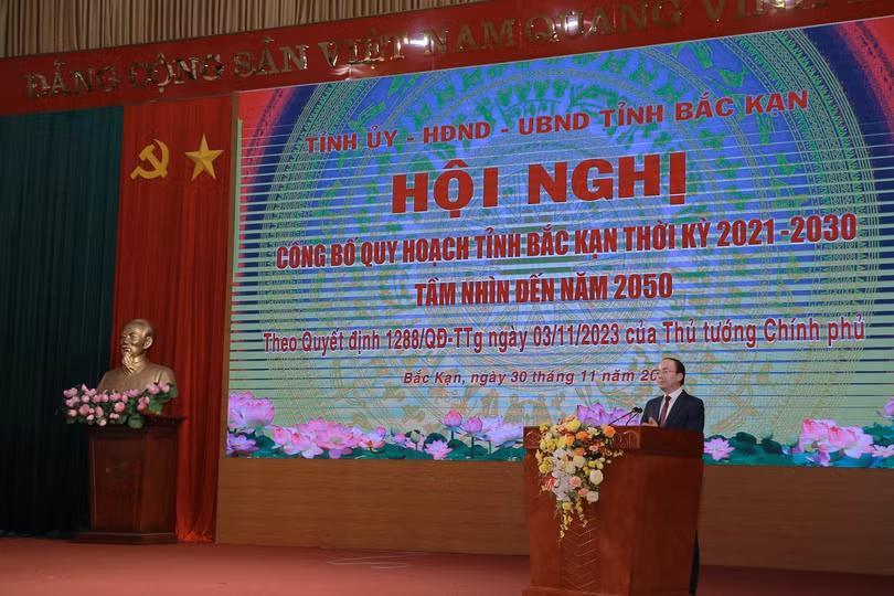 Công bố Quy hoạch tỉnh Bắc Kạn thời kỳ 2021 - 2030, tầm nhìn đến năm 2050