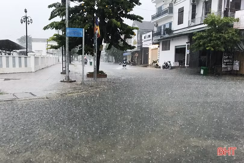 Hà Tĩnh và khu vực Trung Bộ sắp có mưa to