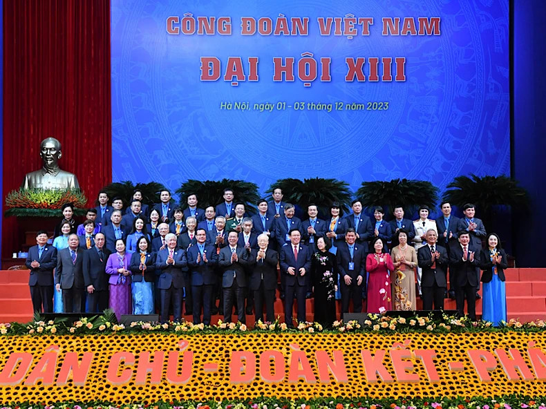 Khai mạc trọng thể Đại hội XIII Công đoàn Việt Nam