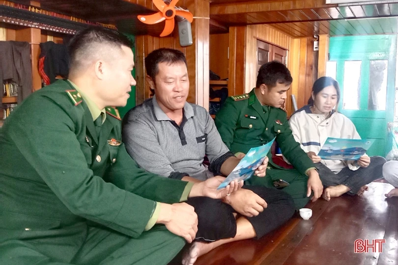 Đưa Luật Biên phòng đi vào cuộc sống của người dân Hà Tĩnh