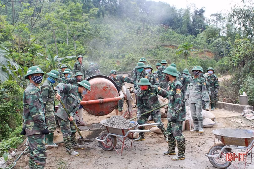 Giữ bức tranh nông thôn mới bình yên nơi biên cương Hà Tĩnh