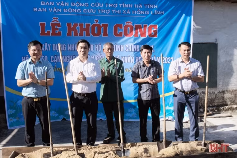 Thêm 101 gia đình người có công, hộ nghèo ở Hà Tĩnh được hỗ trợ làm nhà ở