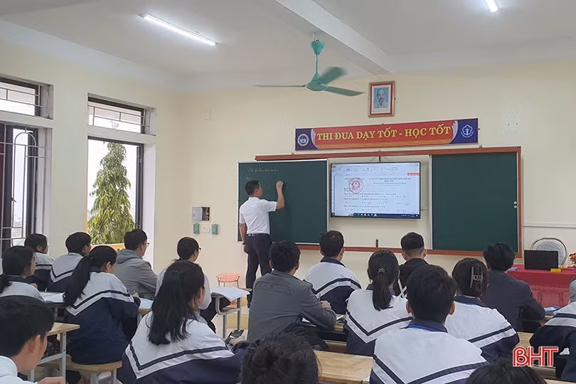 Thầy trò Hà Tĩnh phấn khởi với 4 môn thi tốt nghiệp THPT