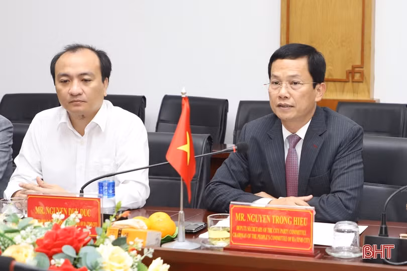 TP Trnava - Slovakia và TP Hà Tĩnh tăng cường hợp tác, cùng phát triển