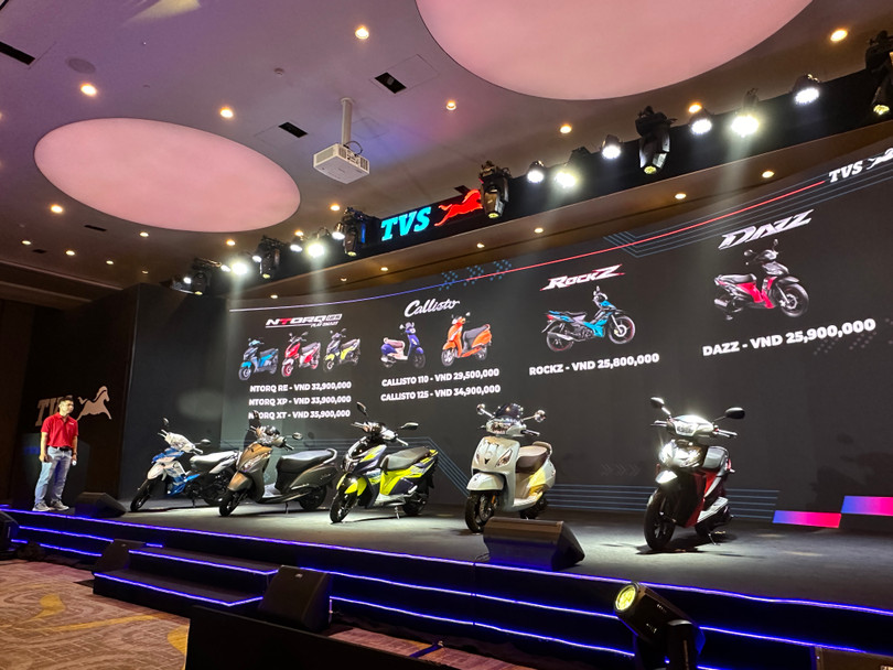 Xe máy Ấn Độ vào thị trường Việt Nam với 5 mẫu từ 110 đến 125cc